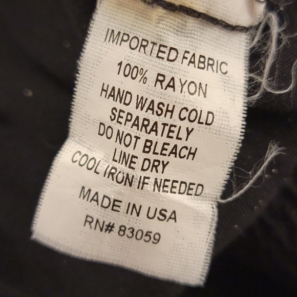 DREW - Flared Leg Pants with Pockets - Elastic Waist - Black XS - Picture 5 of 6